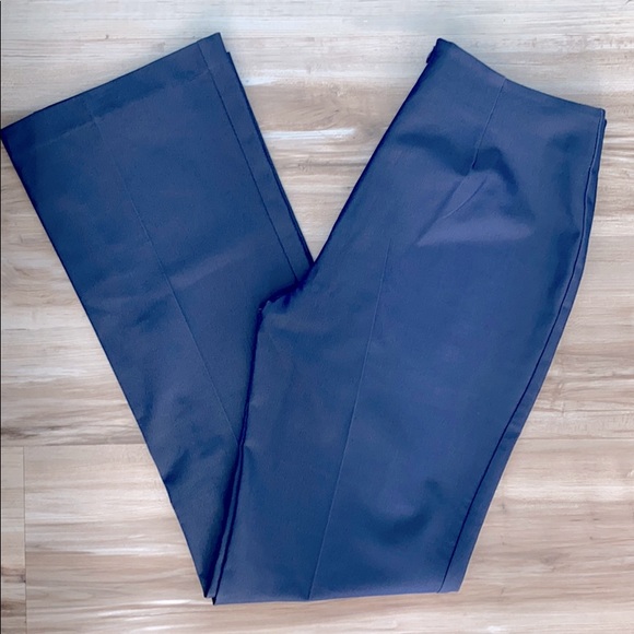 ❤️ Bebe Blue Sheen Dress Pants Size 4 NWOT - Picture 3 of 3